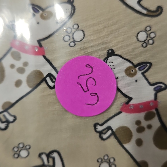 Uniform Advantage Dog Lover Medical Animal Print Scrub Jacket Plus Size 3x - Picture 9 of 10